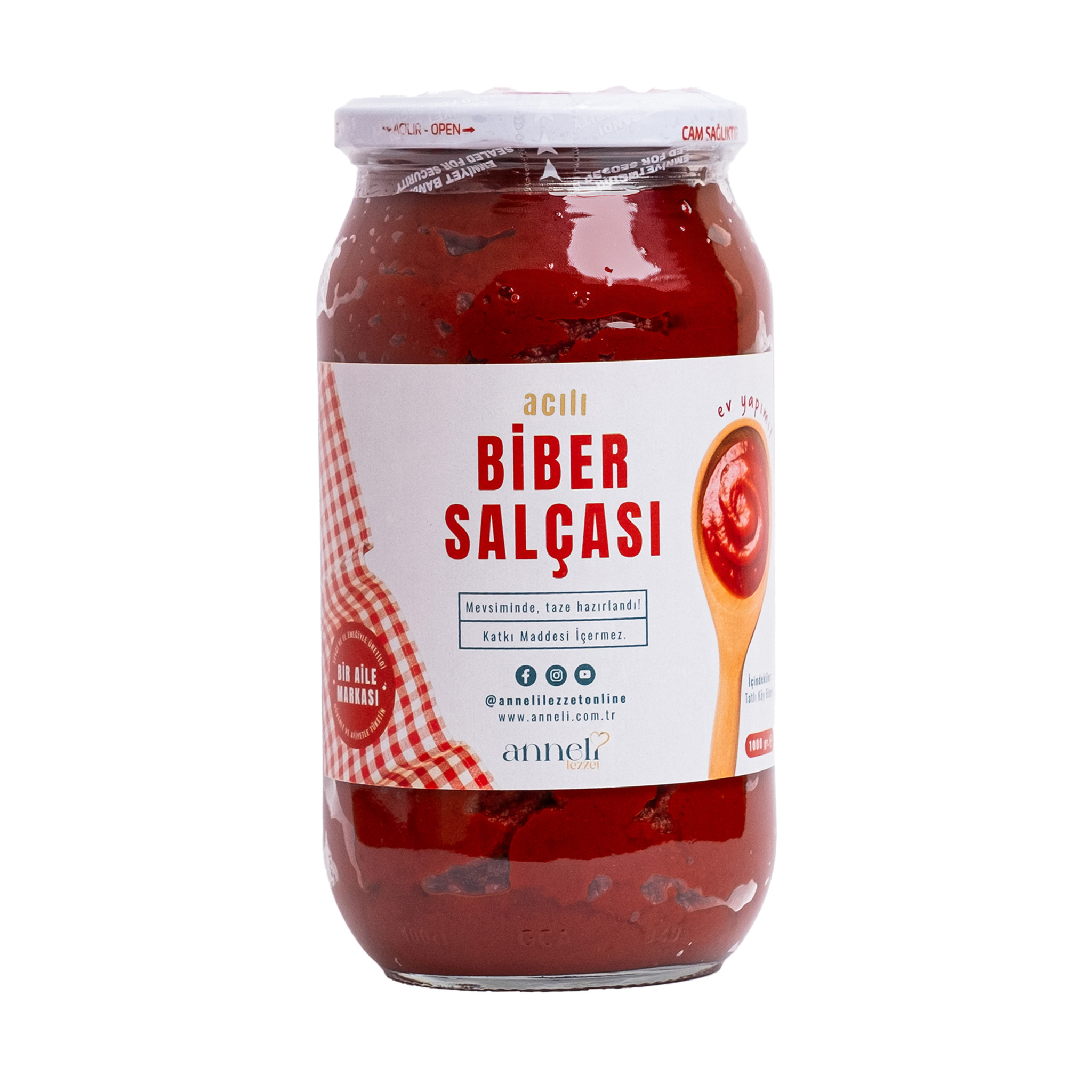 Acılı Biber Salçası 1000gr