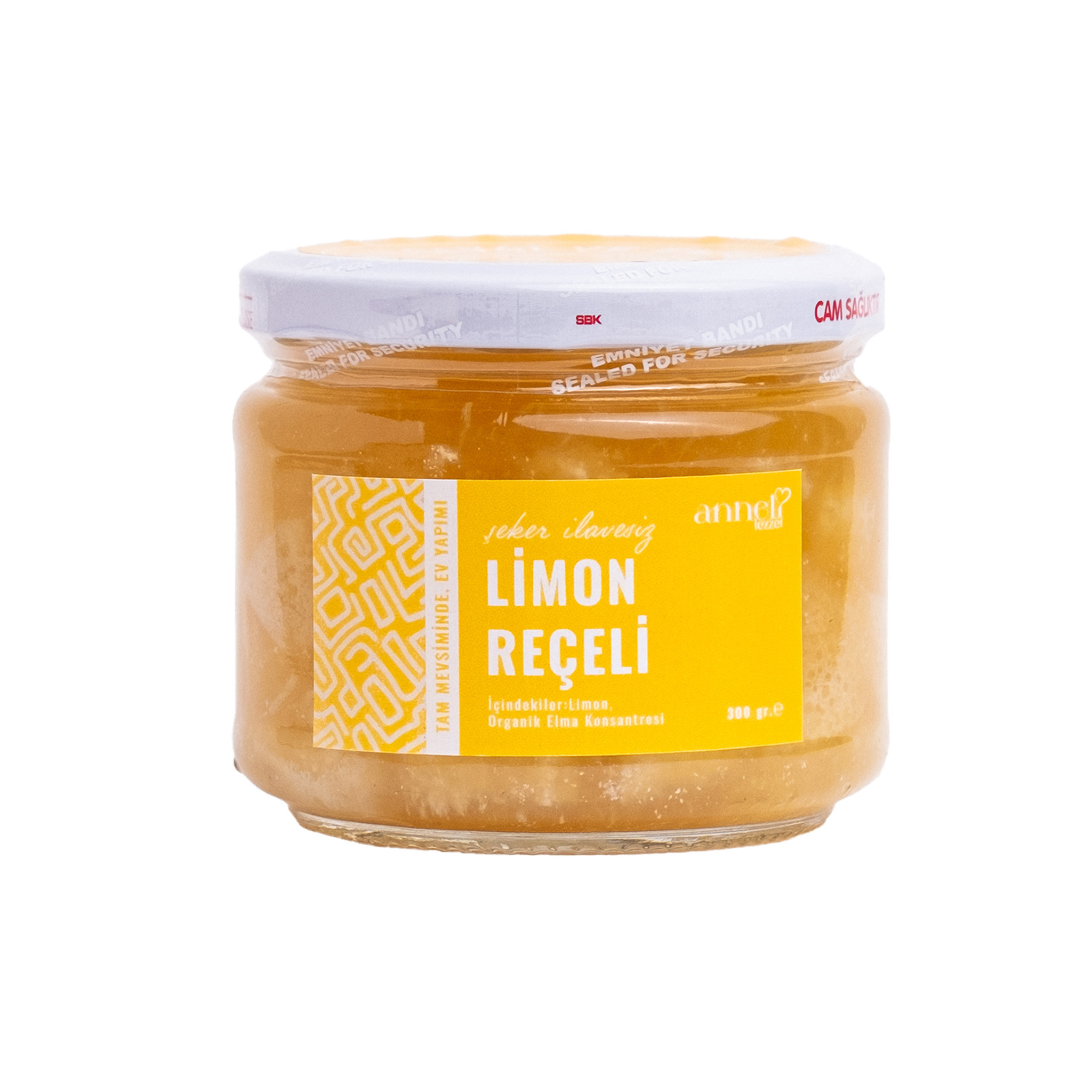 Şekersiz Limon Reçeli 300gr